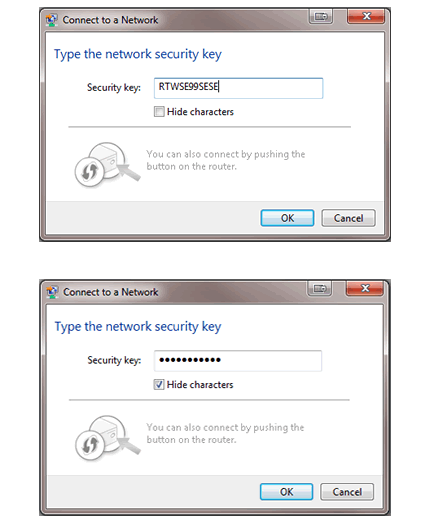 Windows 7 password masking toggle