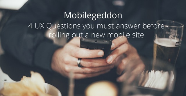 Mobilegeddon UX